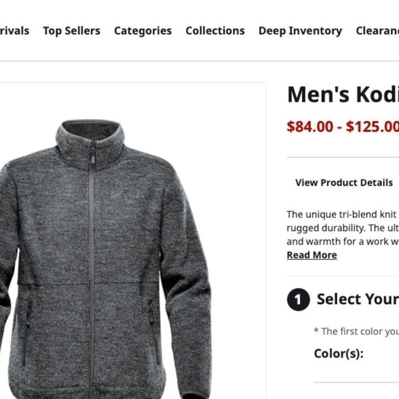 STORMTECH KODIAK KNIT JACKET NEW w/tags - Picture 16 of 16